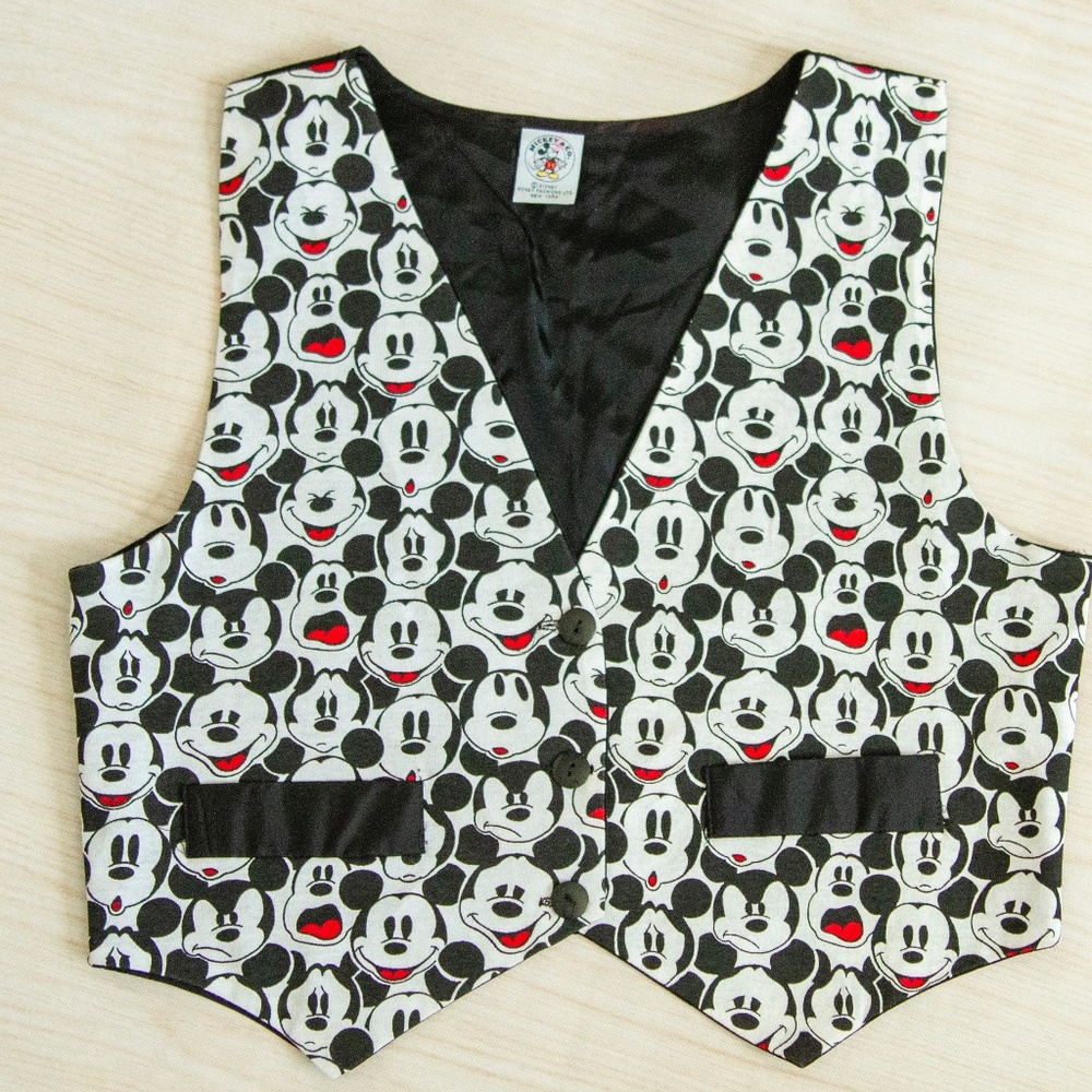 COPY - NWOT RARE Mickey Mouse Disney Vest